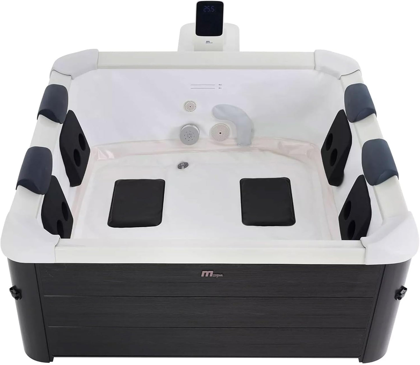 MSPA Oslo Square – | 6 Seater | Jet + Bubble Spa