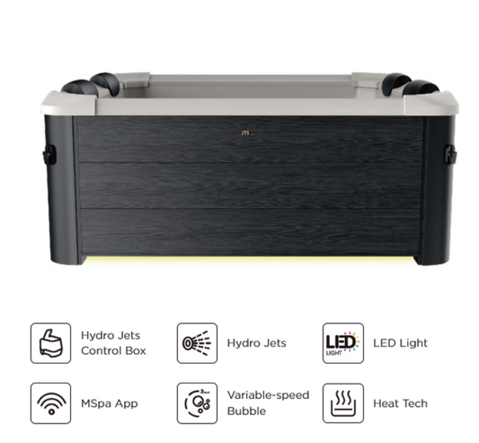 MSPA Oslo Plus | 6 Seater | – Jet + Bubble Spa