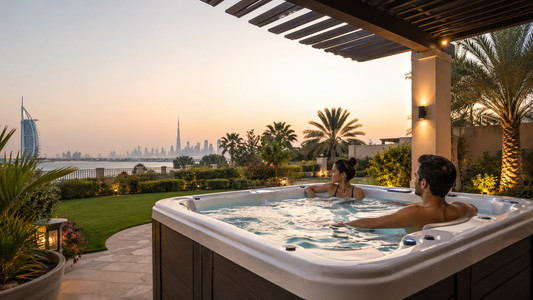 Swim Spa vs Swimming Pool in Dubai: Which Is Better for Villas This Summer?