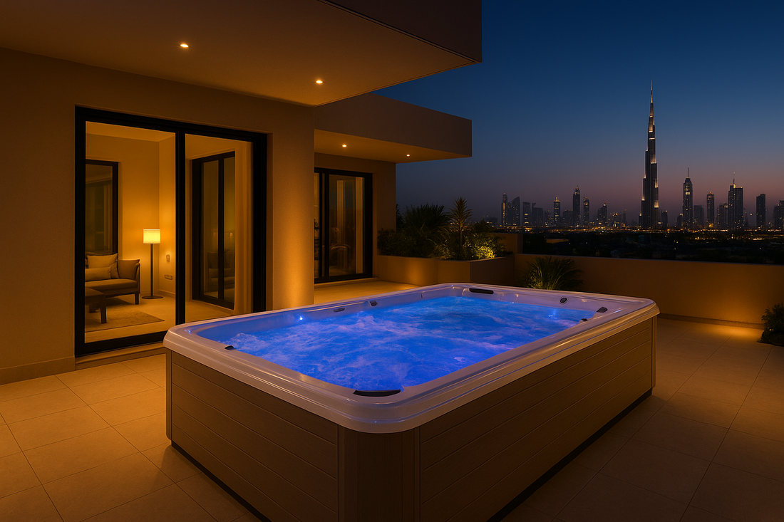 Swim Spas and Dubai Weather: Year-Round Use Explained