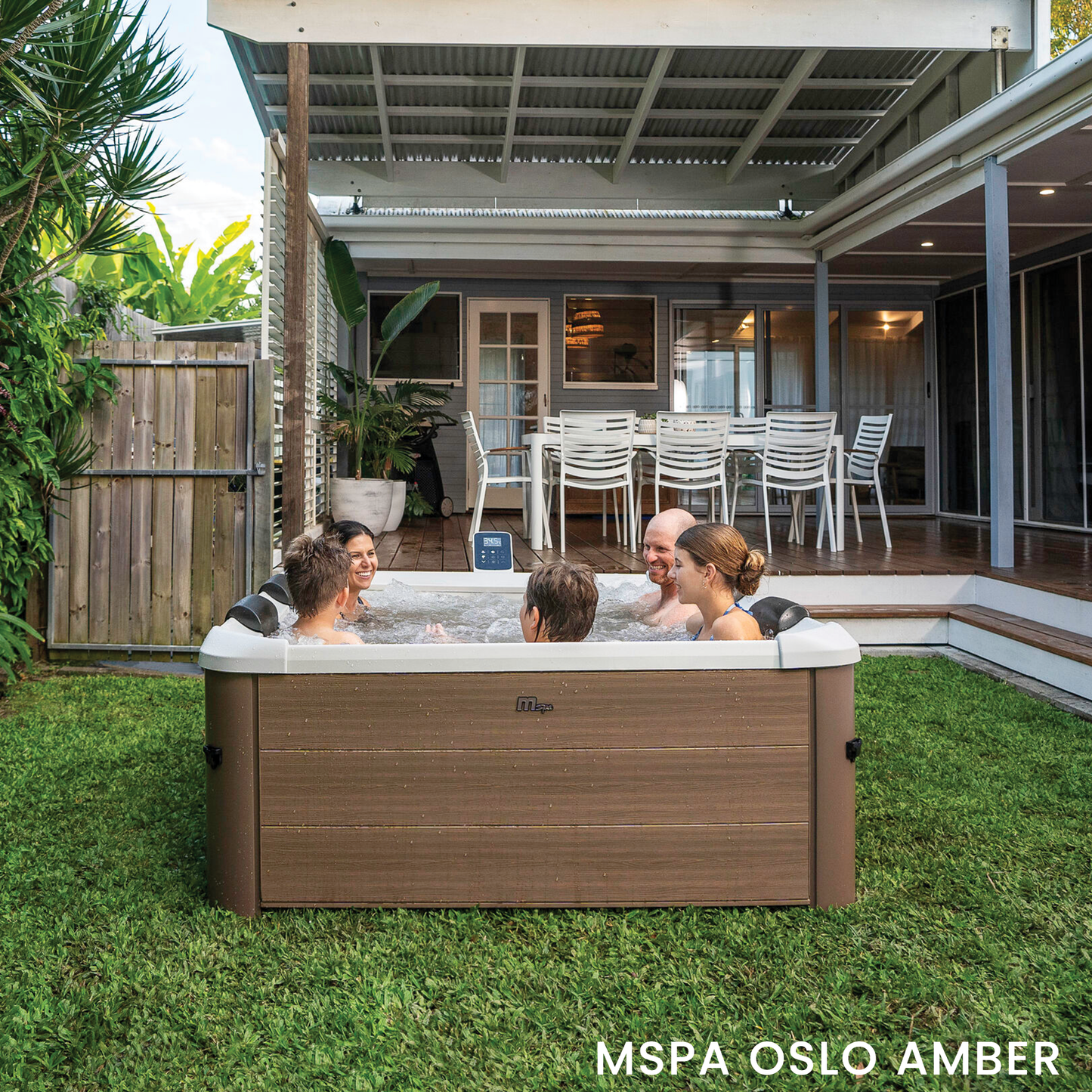 MSPA Oslo Amber – | 6 Seater | Jet + Bubble Spa