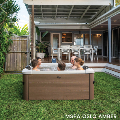 MSPA Oslo Amber – | 6 Seater | Jet + Bubble Spa