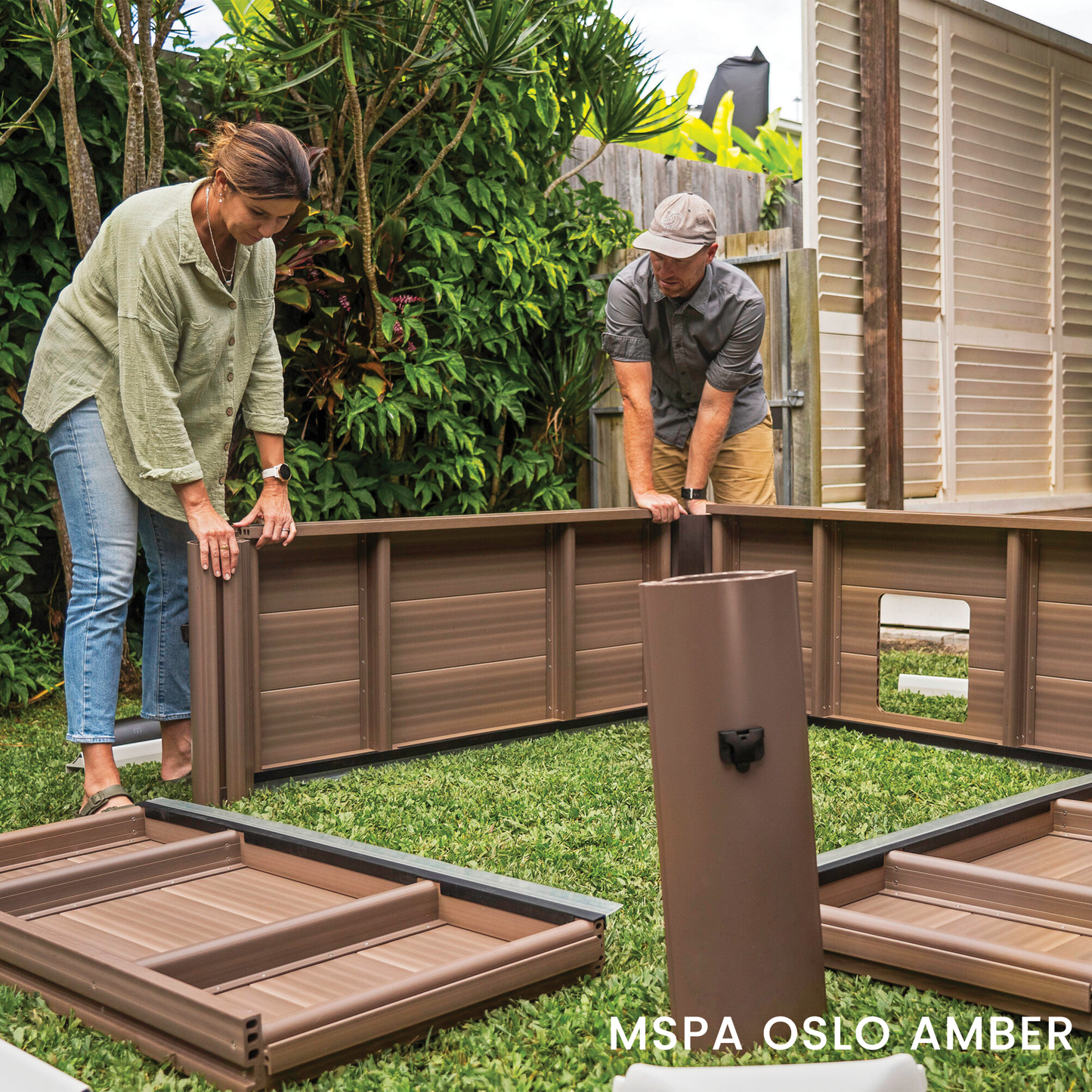 MSPA Oslo Amber – | 6 Seater | Jet + Bubble Spa