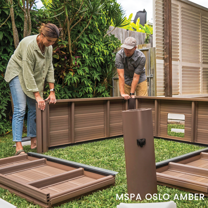 MSPA Oslo Amber – | 6 Seater | Jet + Bubble Spa