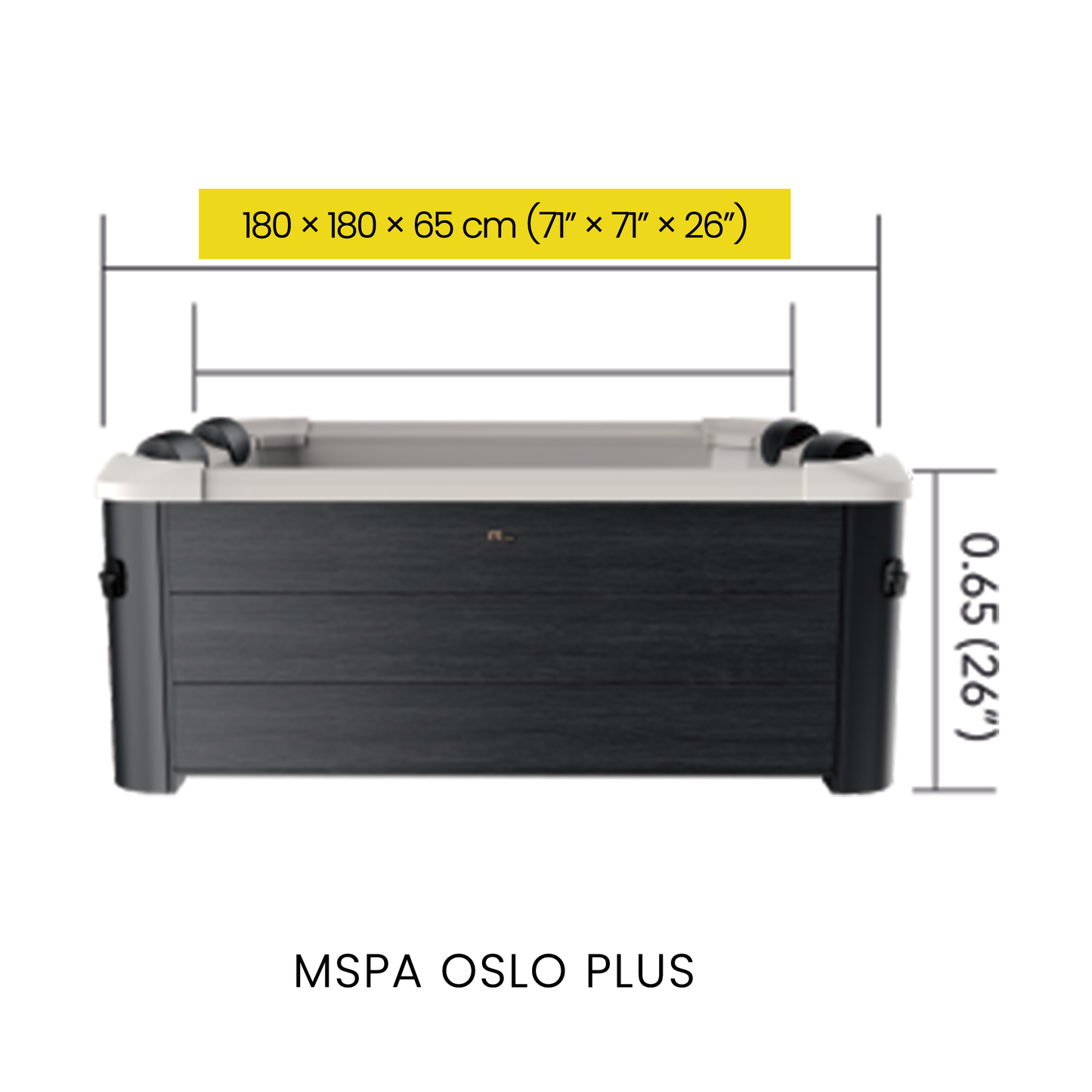 MSPA Oslo Plus |  6 Seater | – Jet + Bubble Spa