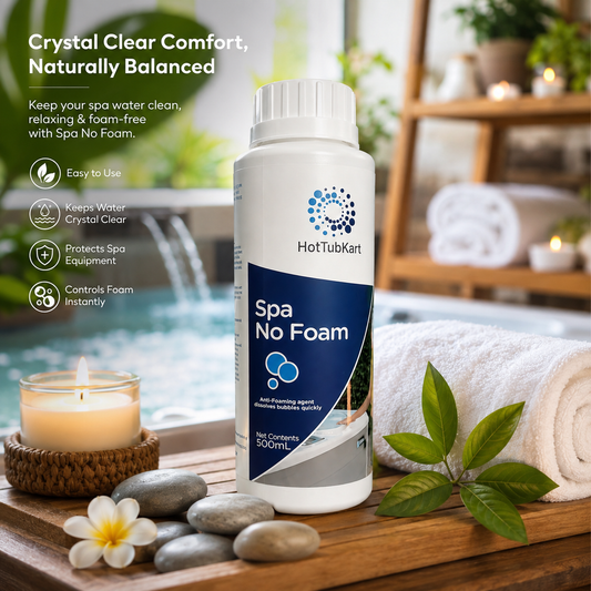 No Foam – Spa & Hot Tub Anti-Foam Treatment